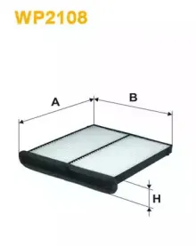 WP2108 WIX FILTERS Фильтр, воздух во внутренном пространстве