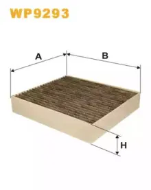 WP9293 WIX FILTERS Фильтр, воздух во внутренном пространстве