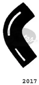 2017 GATES Шланг радиатора