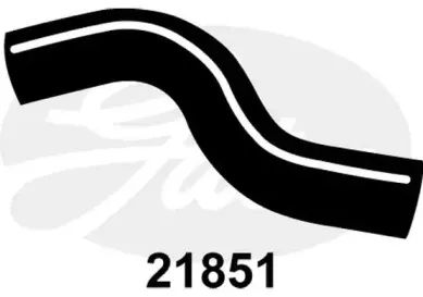 21851 GATES Шланг радиатора