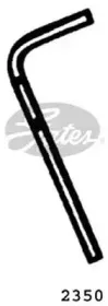 2350 GATES Шланг радиатора
