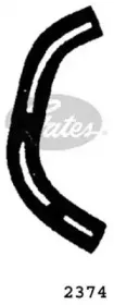 2374 GATES Шланг радиатора