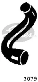 3079 GATES Шланг радиатора