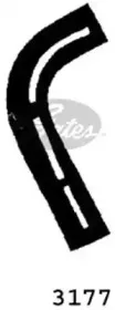 3177 GATES Шланг радиатора