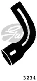 3234 GATES Шланг радиатора