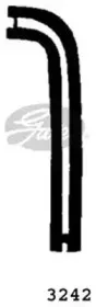 3242 GATES Шланг радиатора