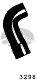 3298 GATES Шланг радиатора