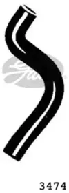 3474 GATES Шланг радиатора