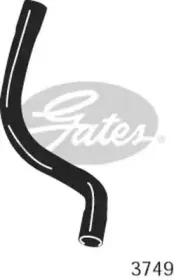 3749 GATES Шланг радиатора