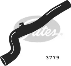 3779 GATES Шланг радиатора