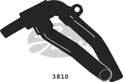 3810 GATES Шланг радиатора