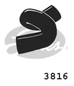 3816 GATES Шланг радиатора