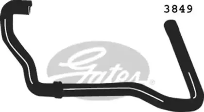 3849 GATES Шланг радиатора