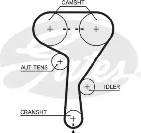 5603XS GATES Ремень ГРМ