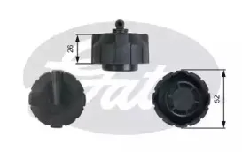 RC213 GATES Крышка, резервуар охлаждающей жидкости