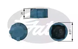 RC220 GATES Крышка, резервуар охлаждающей жидкости