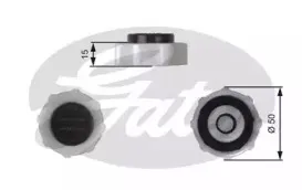 RC222 GATES Крышка, резервуар охлаждающей жидкости