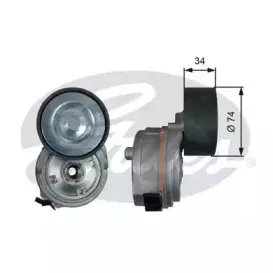 T38694 GATES Натяжитель ремня, клиновой зубча