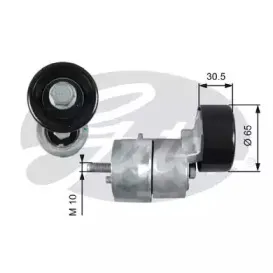 T39071 GATES Натяжной ролик, поликлиновойремень