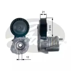 T39145 GATES Натяжной ролик, поликлиновойремень