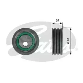 T39176 GATES Натяжной ролик, поликлиновойремень