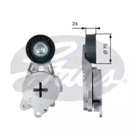 T39268 GATES Натяжной ролик, поликлиновойремень