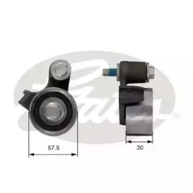 T41214 GATES Натяжной ролик, ремень ГРМ