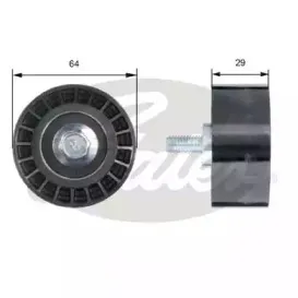 T42170 GATES Паразитный / Ведущий ролик, зубчатый ремень