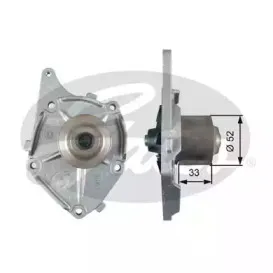 WP0066 GATES Водяной насос