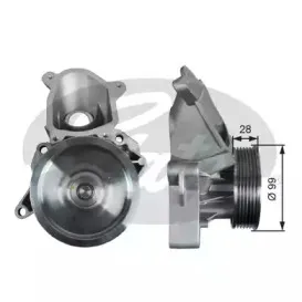 WP0127 GATES Водяной насос