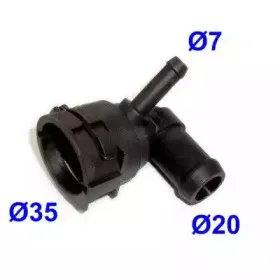 8193500 HOFFER Фланец охлаждающей жидкости