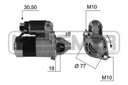 220384 MESSMER Стартер