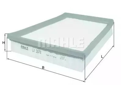 LX 2878 KNECHT Воздушный фильтр