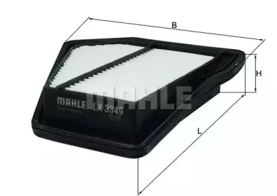 LX 3349 KNECHT Воздушный фильтр