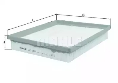 LX 1288 KNECHT Воздушный фильтр