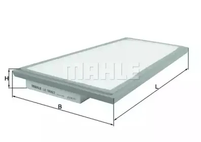 LX18502 KNECHT Воздушный фильтр