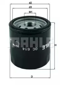 OC 614 KNECHT Масляный фильтр