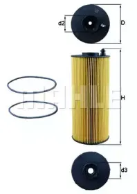 OX 1059D KNECHT Масляный фильтр