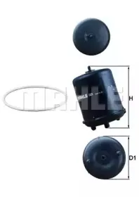OZ 9D KNECHT Масляный фильтр
