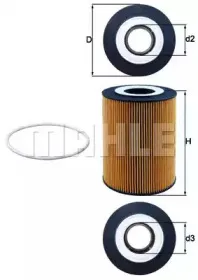 OX 359D KNECHT Масляный фильтр