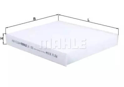 LA 100 KNECHT Фильтр, воздух во внутренном пространстве