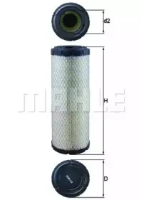 LX 1240 KNECHT Воздушный фильтр