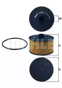 OX 968D KNECHT Масляный фильтр