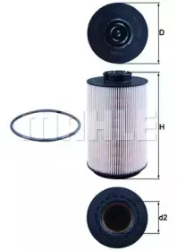 KX 230D KNECHT Топливный фильтр