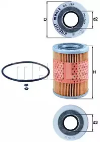 OX 159D KNECHT Масляный фильтр