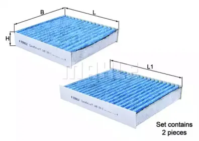 LAO191S KNECHT Фильтр, воздух во внутренном пространстве