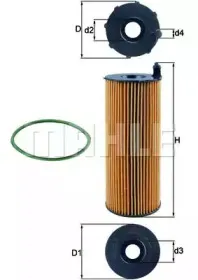 OX1963D KNECHT Масляный фильтр