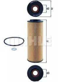 OX 775D KNECHT Масляный фильтр