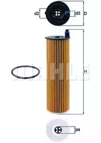 OX8236D KNECHT Масляный фильтр