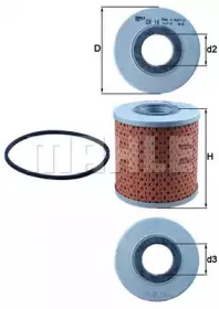 OX 14D KNECHT Масляный фильтр